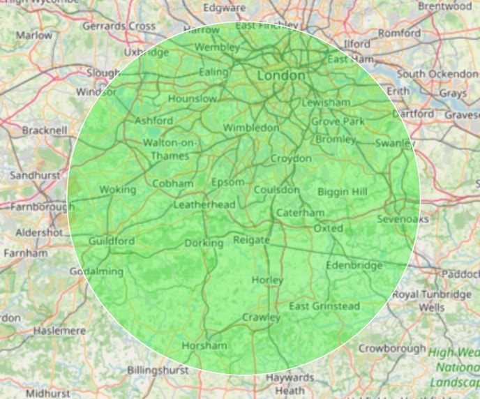 James's free travel map
